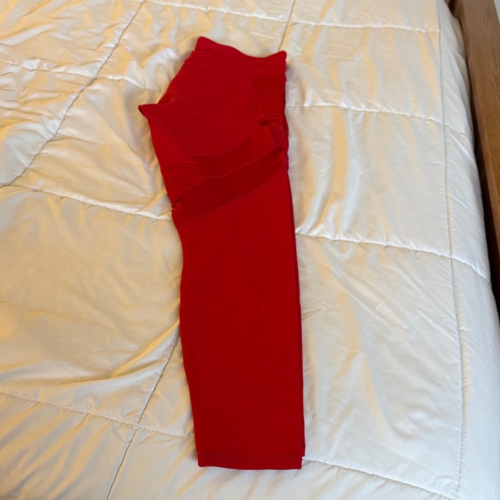 Fabletics Vibrant Red Leggings